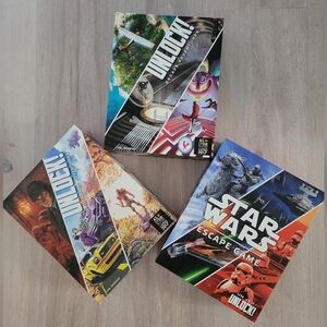 Star Wars Escape Game and Unlock! Board Games
